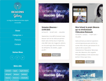 Tablet Screenshot of beaconsgalaxy.com